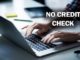 no credit check loans